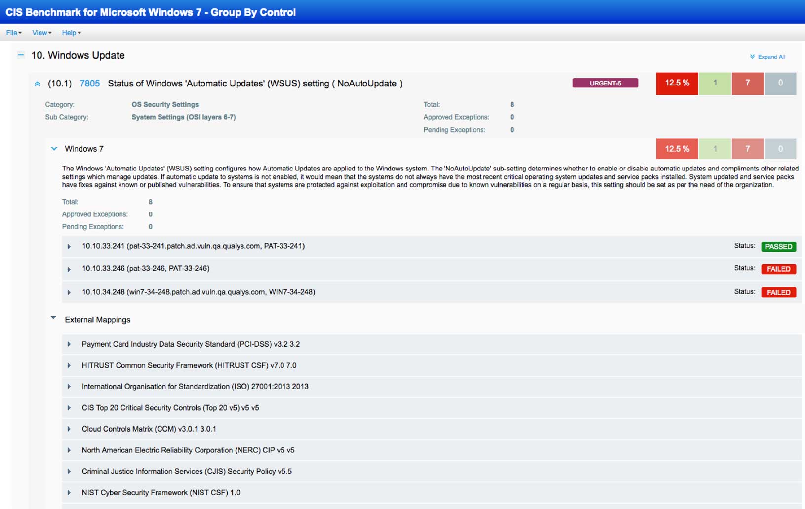 security configuration assessment